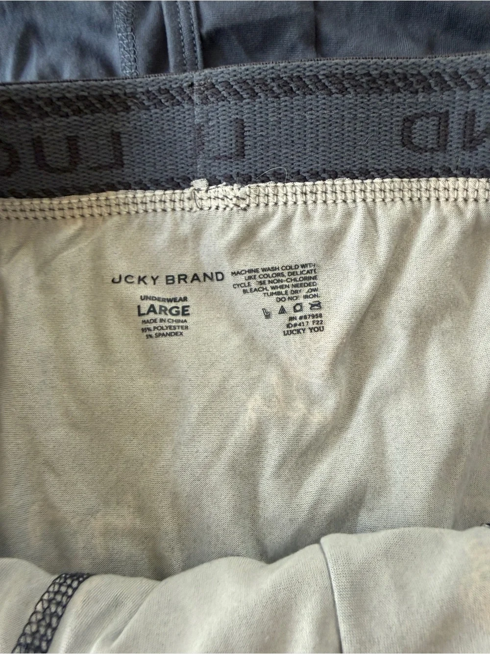 Lucky Brand nwot men boxer shorts size Large